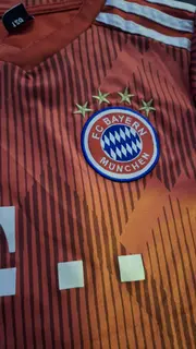 Vorschaubild 2 von FC Bayern München Trikot Kinder Gr. 128 Rot Home 2018/19