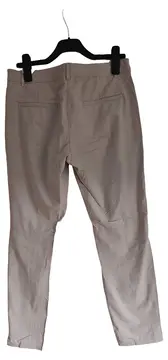 Vorschaubild 2 von Damen Anzughose Beige Gr. 40 Business Baumwolle Stretch