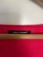 Vorschaubild 5 von Strickjacke Damen Gr. 40 Pink Viskose Cardigan Langarm