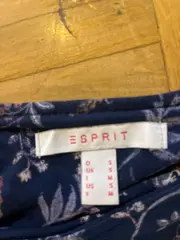 Vorschaubild 4 von Freizeitkleid Blumenmuster Bohemian Blau Gr. S Midikleid Viskose