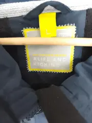 Vorschaubild 5 von Alife and Kickin Damen Parka Blau Gr. 40/L Casual Outdoor Kapuze Baumwolle