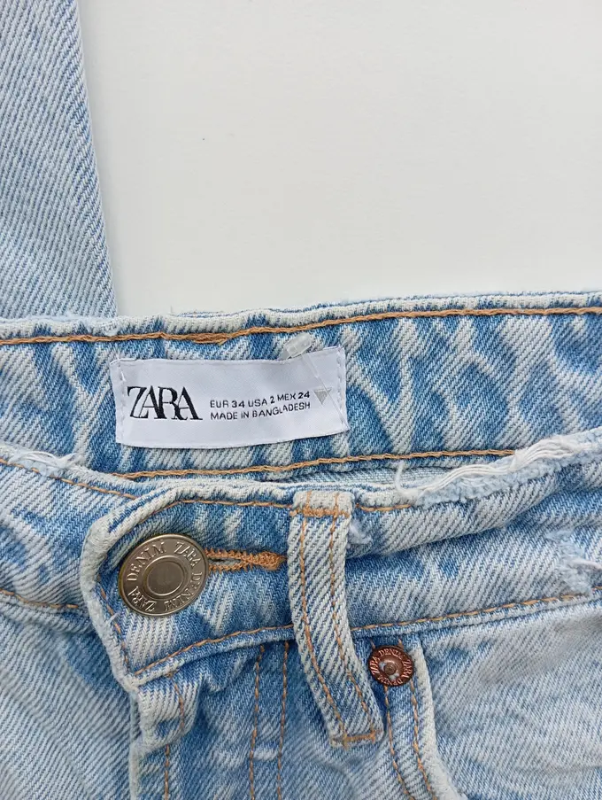 ZARA Jeans Straight Leg Bild 3