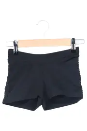 Vorschaubild 1 von Ballettshorts Kinder Gr. 134 Schwarz Nylon Spandex Tanzshorts