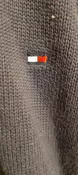 Vorschaubild 3 von Herren Pullover Blau Gr. 54 XXL Baumwolle Rippstrick Logo