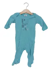 Vorschaubild 1 von Baby Body Gr. 62 (3 Monate) Türkis Baumwolle Rippstrick