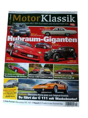 MOTOR KLASSIK Zeitschrift