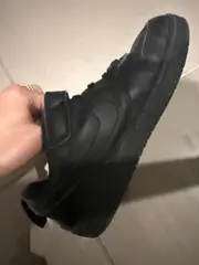 Vorschaubild 2 von Court Borough Low Kinder Sportschuhe Schwarz Gr. 32 Klettverschluss