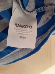 Vorschaubild 4 von Langarmshirt Junge Gr. 92 Traktor Motiv Blau Grau Gestreift