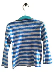 Vorschaubild 3 von Langarmshirt Junge Gr. 92 Traktor Motiv Blau Grau Gestreift