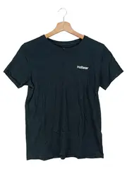 Vorschaubild 1 von Damen T-Shirt Basic Logo Print Schwarz Gr. 36/S Baumwolle