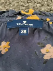 Vorschaubild 7 von Damen Bluse Blumenmuster Gr. 38 Viskose Casual Langarm