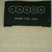 Vorschaubild 3 von Canda Damen Caprihose Weiß Größe 50 Baumwolle Casual Stoffhose