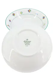 Vorschaubild 2 von Servierschüssel 2er Set Modern Mehrfarbig Geometrisch 13,5cm