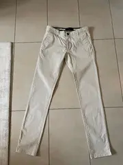 Vorschaubild 2 von Man Herren Chinohose Beige Größe 40 Basic Collection Slim Fit