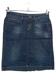 Vorschaubild 1 von Damen Jeansrock Gr. 36/S Blau Streetwear Vintage Casual