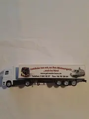 Vorschaubild 2 von Actros LKW Modellfahrzeug Weiß Sammlermodell