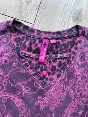 Vorschaubild 5 von Percival Mädchen Langarmshirt Gr. 128/134 Lila Paisley Boho