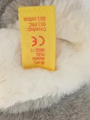 Vorschaubild 3 von Elefant Kuscheltier Plüschtier Grau 15cm Knopf im Ohr Sammler