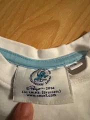 Vorschaubild 3 von Smurfs Langarmshirt Baby Gr. 62 Schlümpfe Weiß Baumwolle