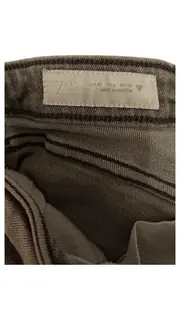 Vorschaubild 2 von Damen Bootcut Jeans Grau Größe 40 W31 Cropped Fransen