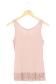 Vorschaubild 2 von Damen Top Rosa Gr. 32/XS Casual Elegant Spitze
