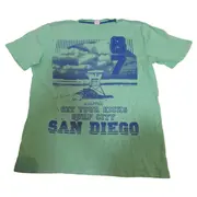 Vorschaubild 1 von Kinder T-Shirt Grün San Diego Surf City Gr. L/52