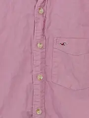 Vorschaubild 4 von Herren Freizeithemd Pink Gr. 44;XS Casual Langarm Hemd