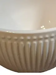 Vorschaubild 3 von Dekoschale Modern Weiß Keramik Schüssel Ø14cm H9cm