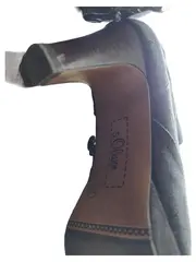 Vorschaubild 3 von Damen Stiefeletten Schwarz Gr. 39 Absatz 9cm Elegant