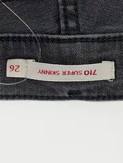 Vorschaubild 3 von LEVIS Damen Jeans Skinny Fit 710 Super Skinny W26/34/XS Grau Casual