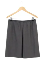 Vorschaubild 1 von MARC O POLO Faltenrock Damen Gr. 38/M Grau Wolle Klassisch Midi