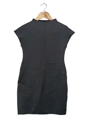Vorschaubild 1 von Damen Freizeitkleid Schwarz Gr. 38;M Casual Minikleid Viskose