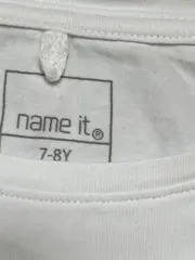 Vorschaubild 4 von Kinder T-Shirt Weiß Gr. 122/128 mit Schriftzug Casual
