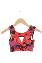 Vorschaubild 2 von Damen Bustier Sport BH XS Mehrfarbig Baumwolle Elasthan abstrakt