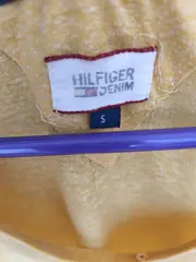 Vorschaubild 4 von Damen T-Shirt Gr. S Gelb V-Ausschnitt Baumwolle