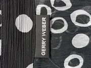 Vorschaubild 3 von Damen Bluse Gr. 38 Schwarz Punkte Elegant Klassisch Vintage