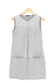 Vorschaubild 1 von Damen Freizeitkleid Lyocell Grau Gr. 34/XS Casual Modern Minimalistisch