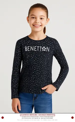 UNITED COLORS OF BENETTON Langarmshirt