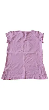 Vorschaubild 2 von EDC Mädchen T-Shirt Rosa Gr. 12-13 Jahre Casual Herz-Print