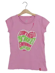 Vorschaubild 1 von EDC Mädchen T-Shirt Rosa Gr. 12-13 Jahre Casual Herz-Print