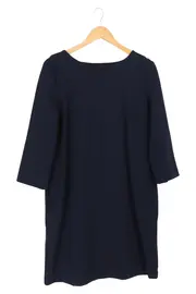 Vorschaubild 1 von Damen Freizeitkleid Gr. 38/M Blau Elegant Klassisch Viskose