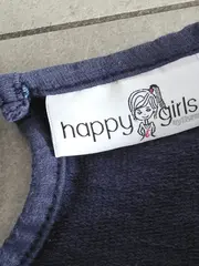 Vorschaubild 5 von Kinder Freizeitkleid Gr. 134 Blau Casual mit Applikation