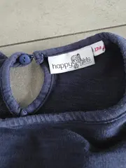 Vorschaubild 4 von Kinder Freizeitkleid Gr. 134 Blau Casual mit Applikation