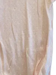 Vorschaubild 2 von Baby Body Langarm Gr. 86 Rosa Gepunktet Lochmuster Baumwolle