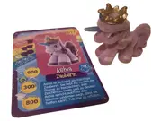 Vorschaubild 1 von Ashia Zauberin Einhorn Figur mit Sammelkarte Lila Spielzeug