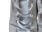 Vorschaubild 5 von Damen Sneaker low mit Satin-Schnürsenkeln Weiß Gr. 40