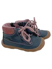 Vorschaubild 1 von Kinder Stiefel Gr. 24 Blau Warm Gefüttert Schnürstiefel Dino-Tex