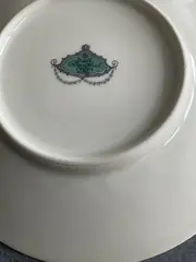 Vorschaubild 2 von Unterteller IVORY Beige Blumenmuster Klassisch Keramik