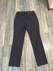 Vorschaubild 2 von Damen Stoffhose Business Schwarz Gepunktet Gr. UK 12 / DE 40