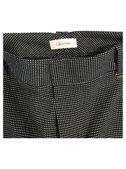 Vorschaubild 5 von Damen Stoffhose Business Schwarz Gepunktet Gr. UK 12 / DE 40